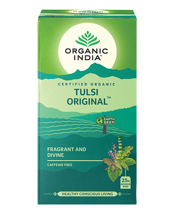 Organic India Tulsi Original, Tulsi tea, organic tea, tulsi, herbal tea, herbal infusions, sleep tea, turmeric tea, ashwagandha, holy basil, holy basil tea, green tea, lemon ginger tea, tea for sleep, moringa, ORGANIC INDIA, ORGANIC INDIA Australia, herbal supplements