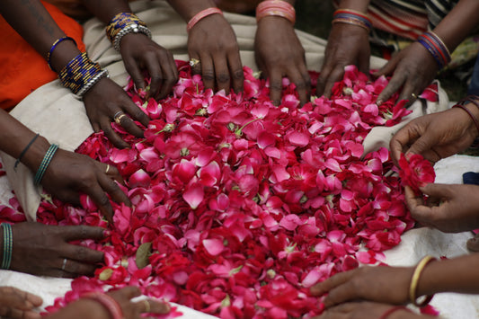 Pamper Mum with a Sweet Rose Tulsi Foot Bath