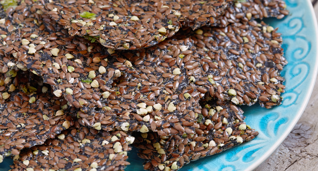 Crispy Psyllium Seed Crackers – Grain-Free & Addictive
