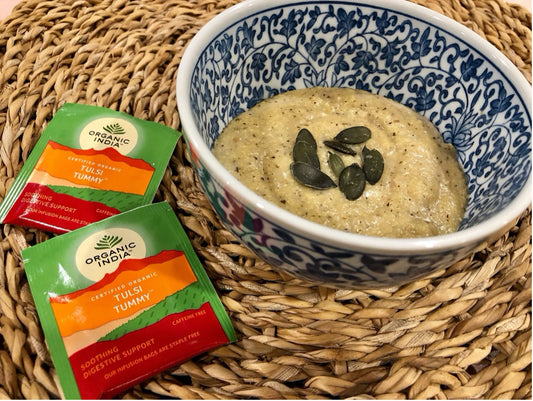 Tulsi Tummy Polenta Porridge