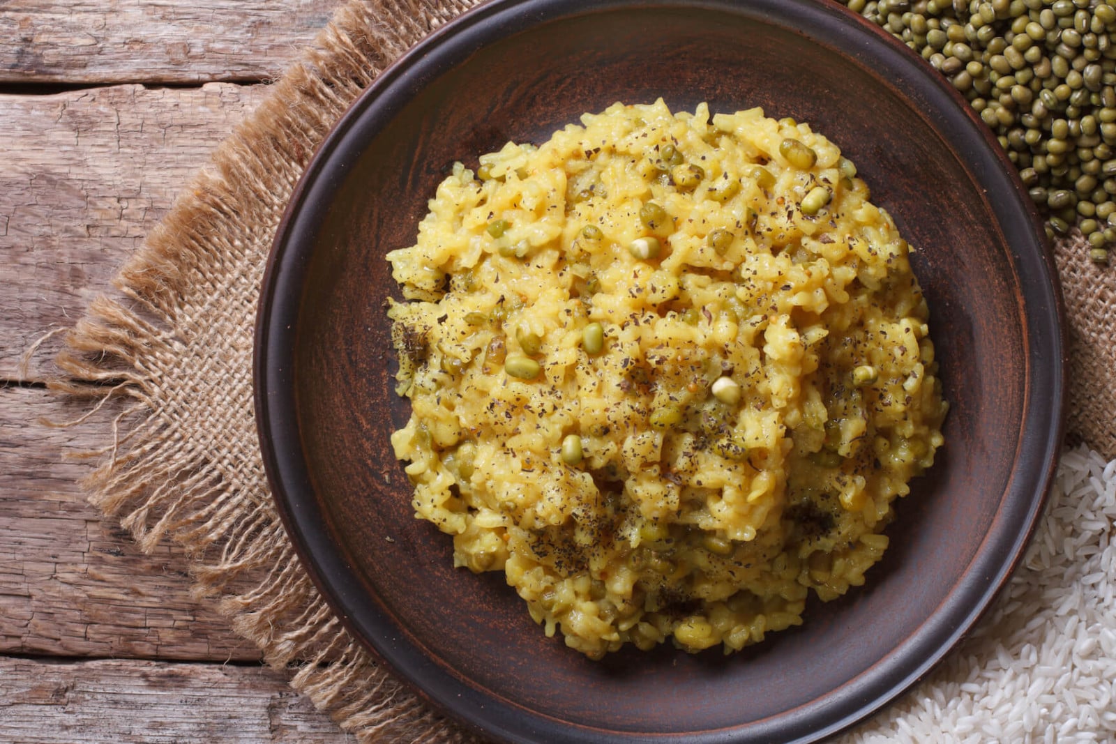Nourishing Kitcheree with Tulsi Turmeric Ginger