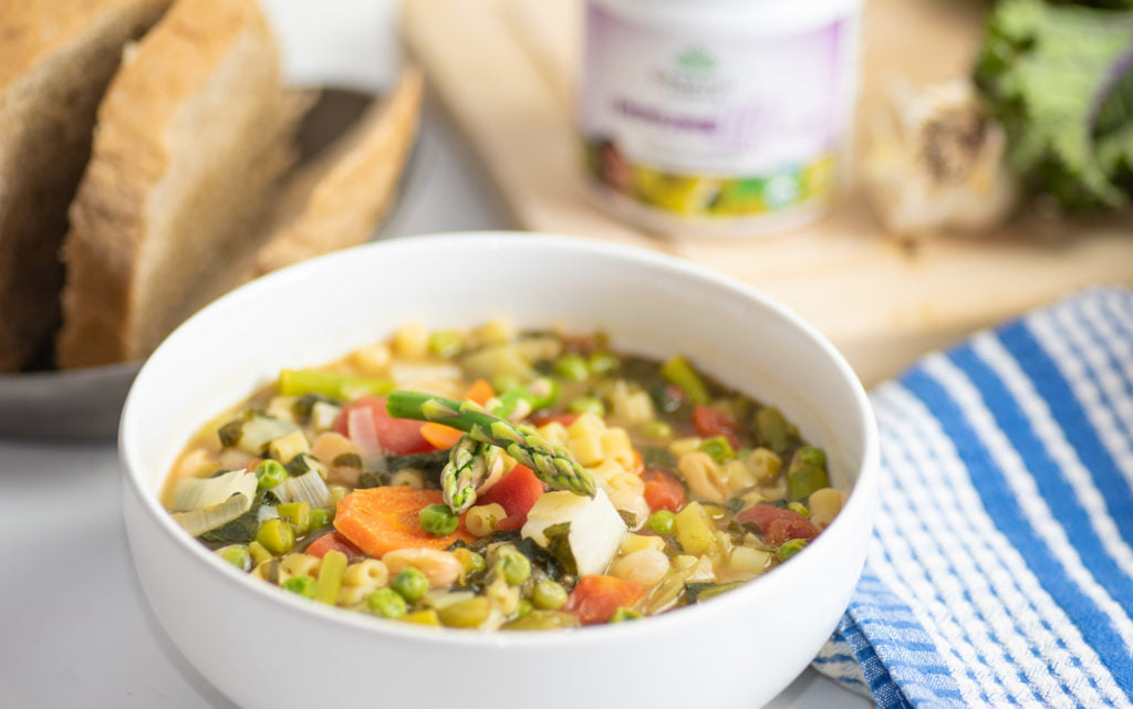 Nourishing, Warming Minestrone for Immune Support