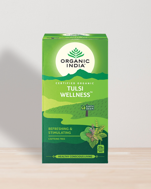 Tulsi WELLNESS organicindiaau Certified Organic Herbal Teas and Supplements