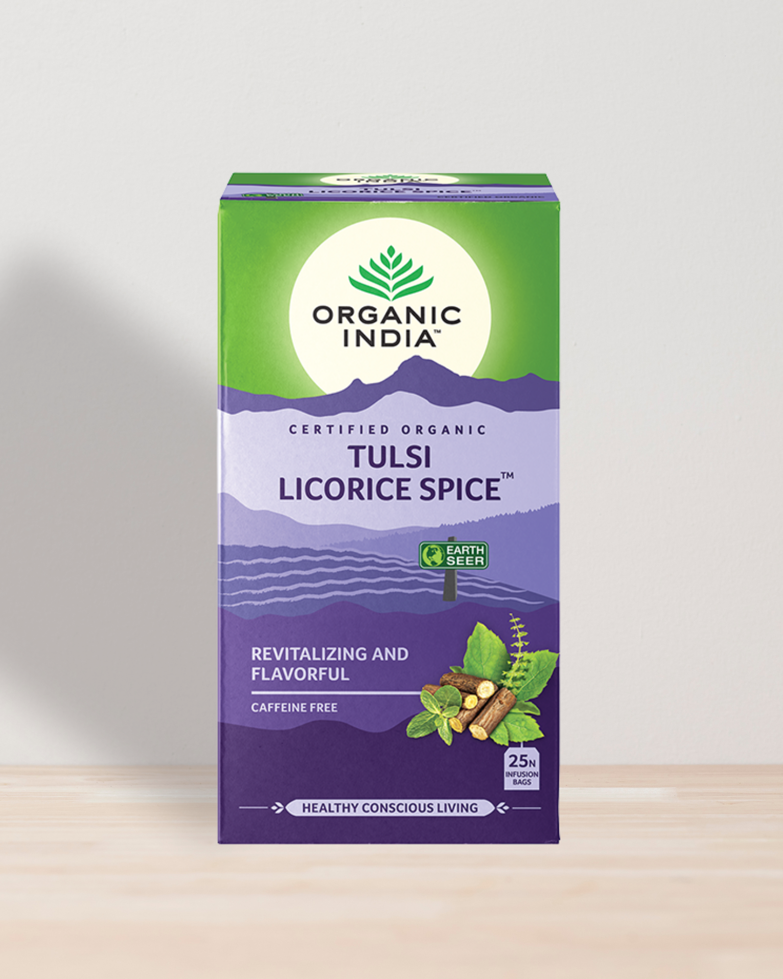 Tulsi Licorice Spice organicindiaau Certified Organic Herbal Teas and Supplements