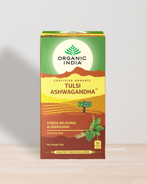 Tulsi Ashwagandha organicindiaau Certified Organic Herbal Teas and Supplements