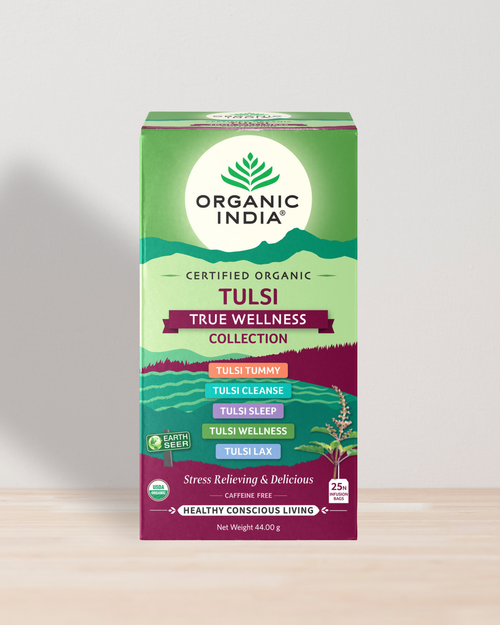 Tulsi True Wellness Collection organicindiaau Certified Organic Herbal Teas and Supplements