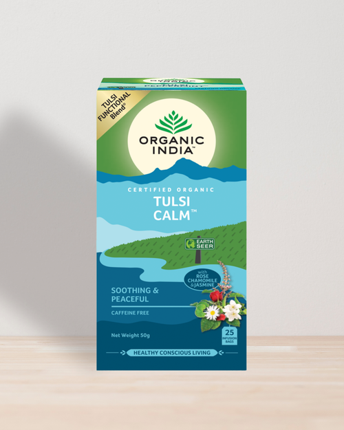 Tulsi CALM organicindiaau Certified Organic Herbal Teas and Supplements