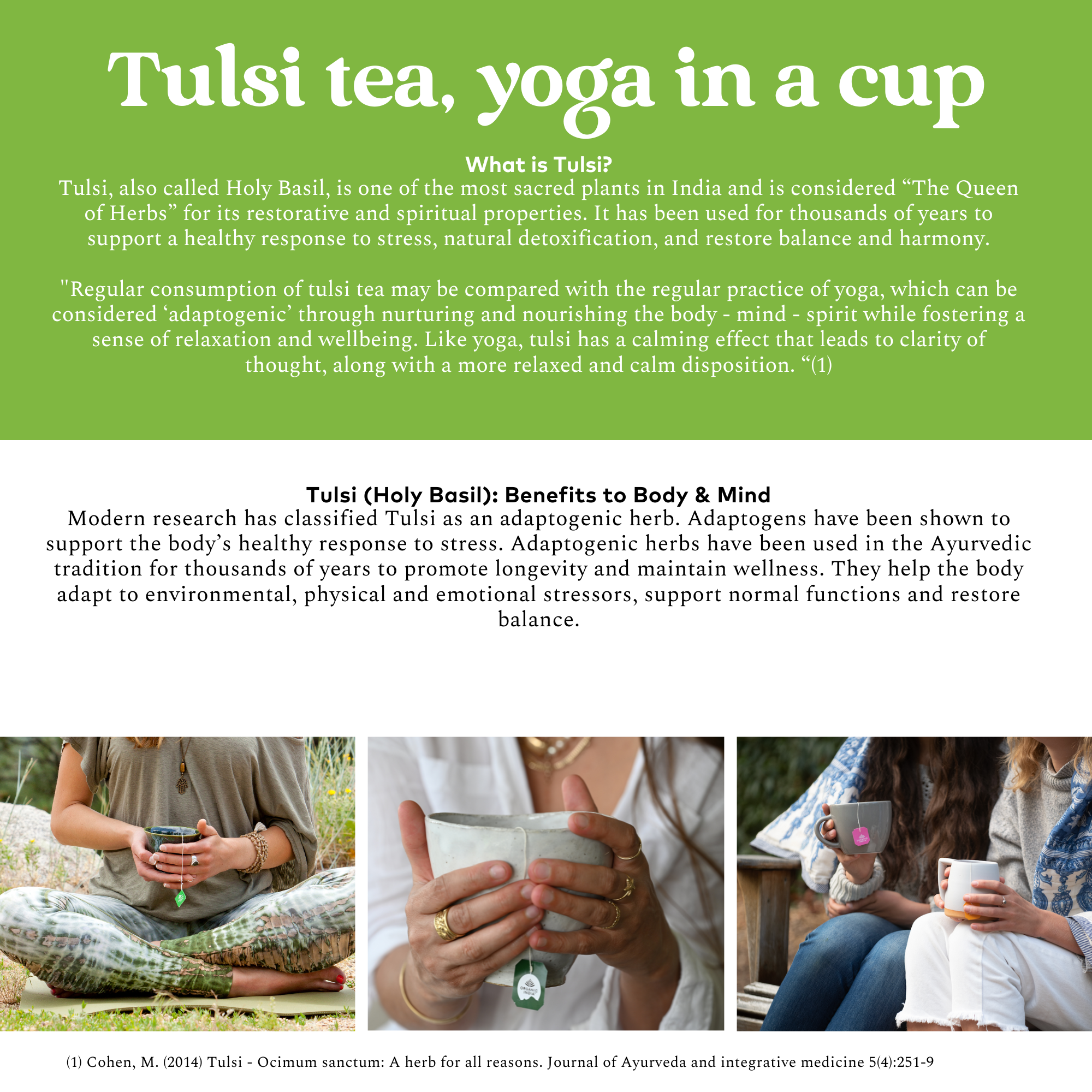 Tulsi & Yoga eBook Organic India Australia Certified Organic Herbal Teas and Supplements