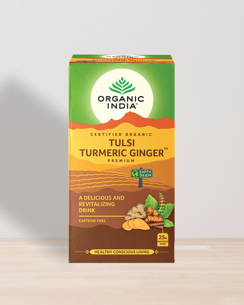 Tulsi Turmeric Ginger organicindiaau Certified Organic Herbal Teas and Supplements