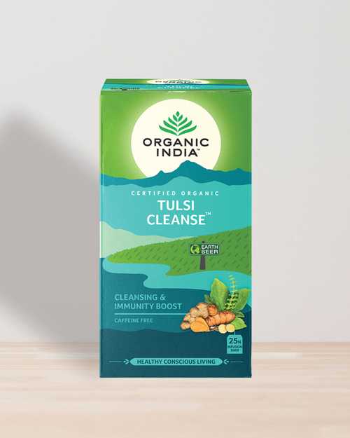 Tulsi CLEANSE organicindiaau Certified Organic Herbal Teas and Supplements