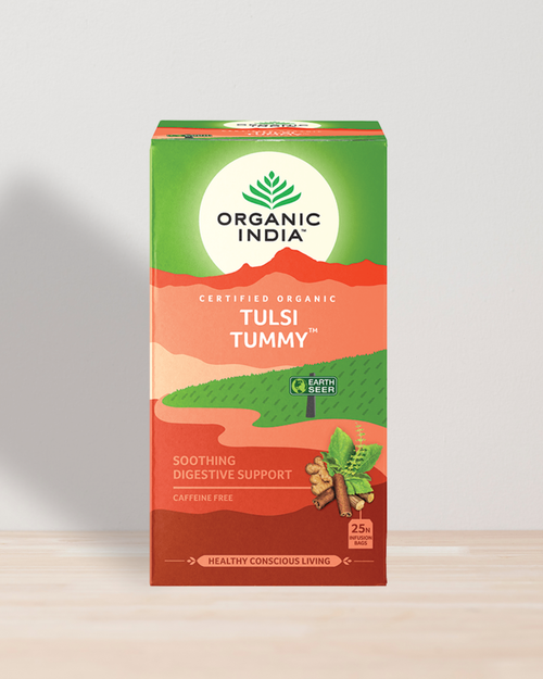 Tulsi TUMMY organicindiaau Certified Organic Herbal Teas and Supplements