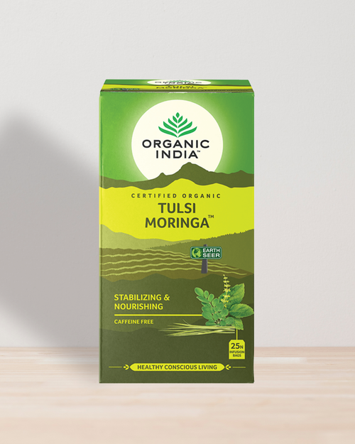 Tulsi Moringa organicindiaau Certified Organic Herbal Teas and Supplements