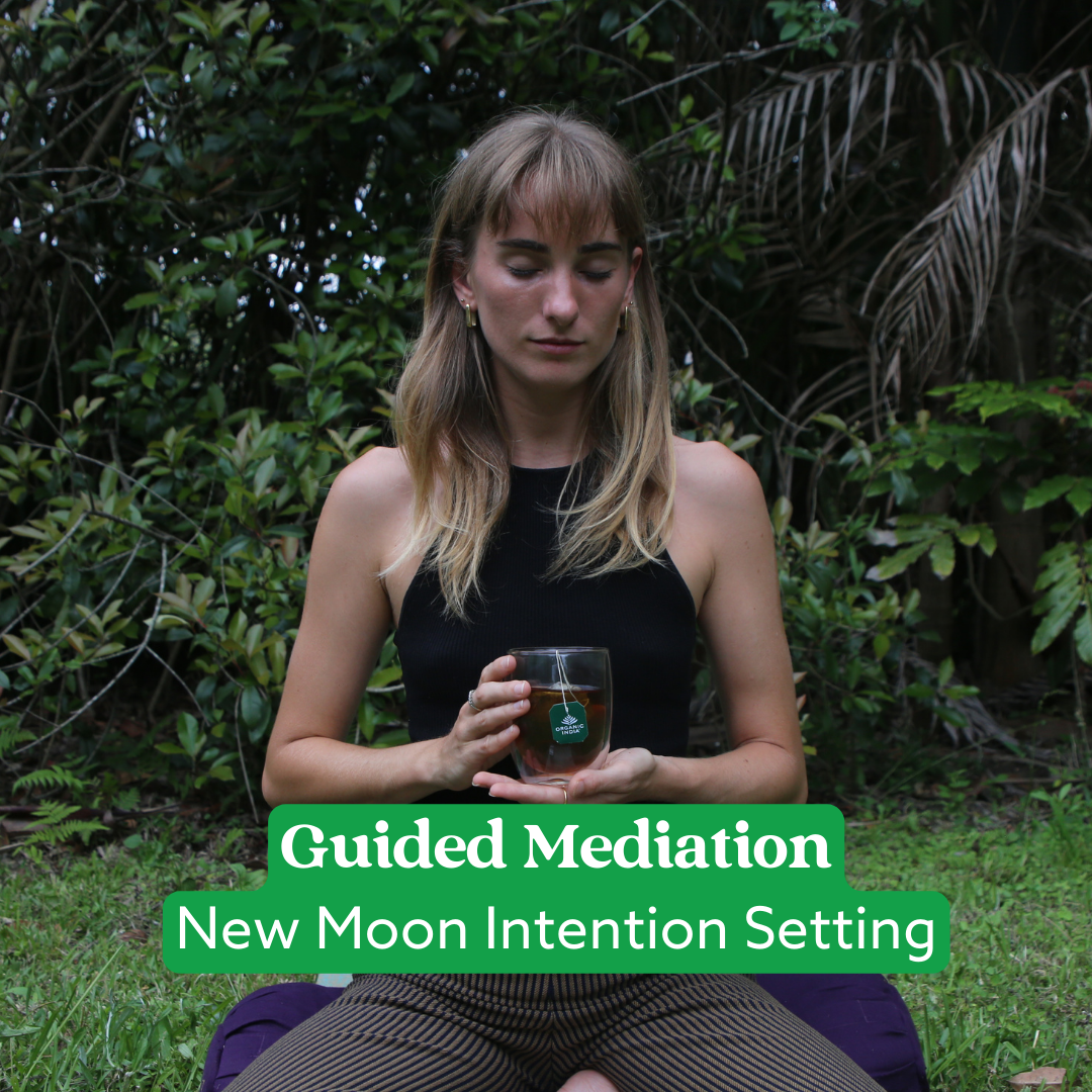 New Moon Intention Setting Activity Organic India Australia Certified Organic Herbal Teas and Supplements