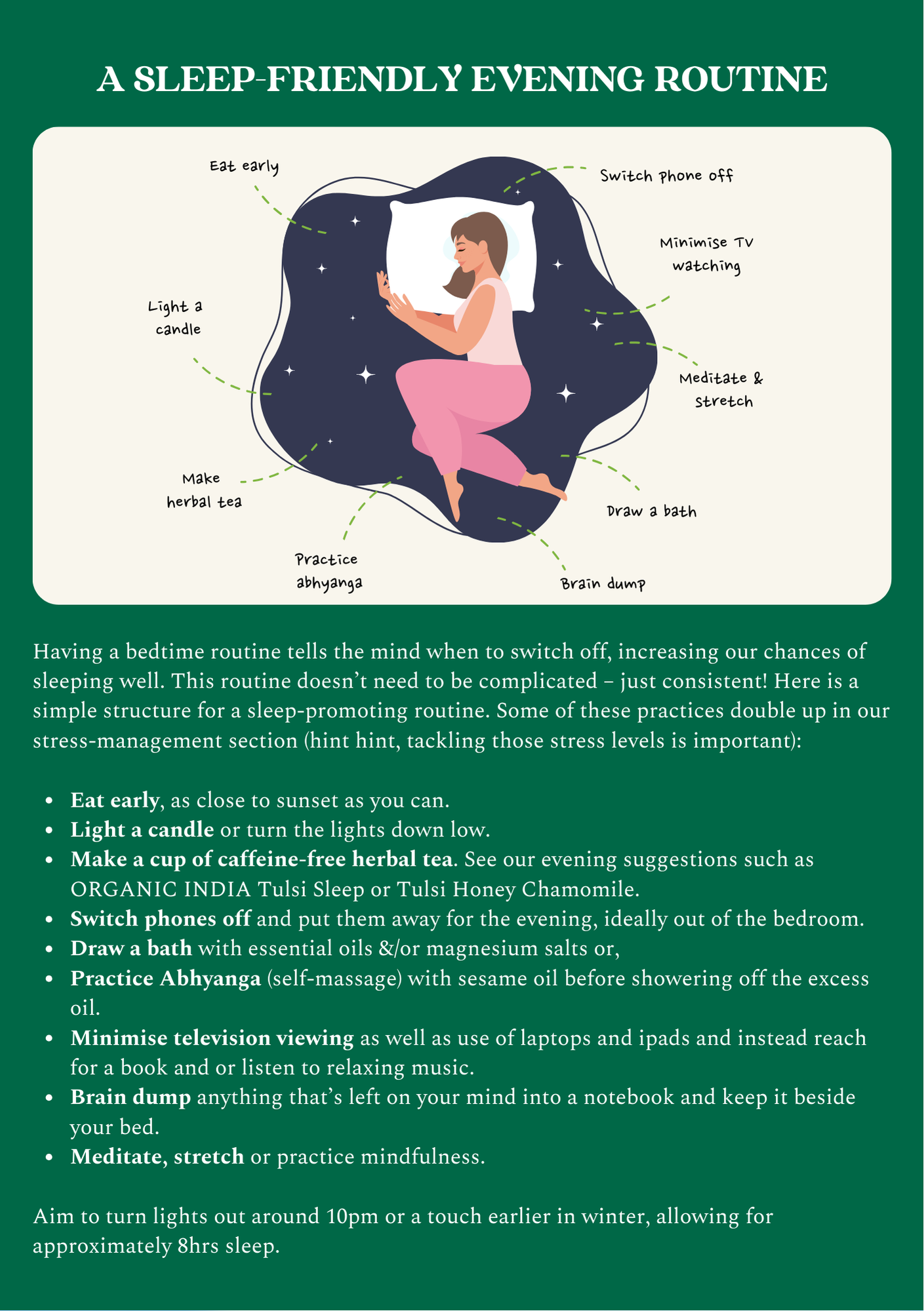 A good night sleep Ebook by Organic India Australia. Certified Organic Herbal Teas and supplements