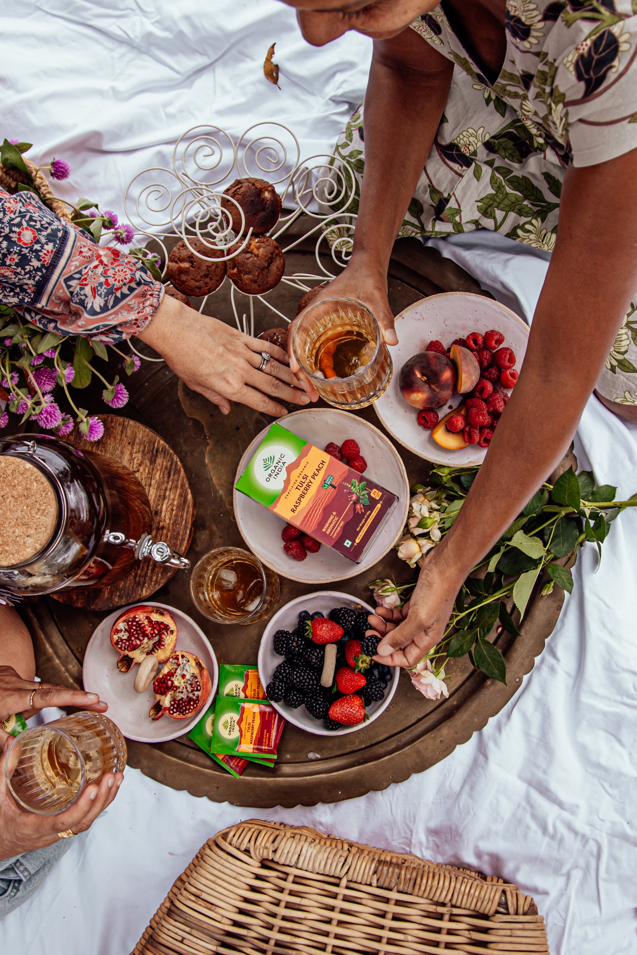 Tulsi Raspberry Peach