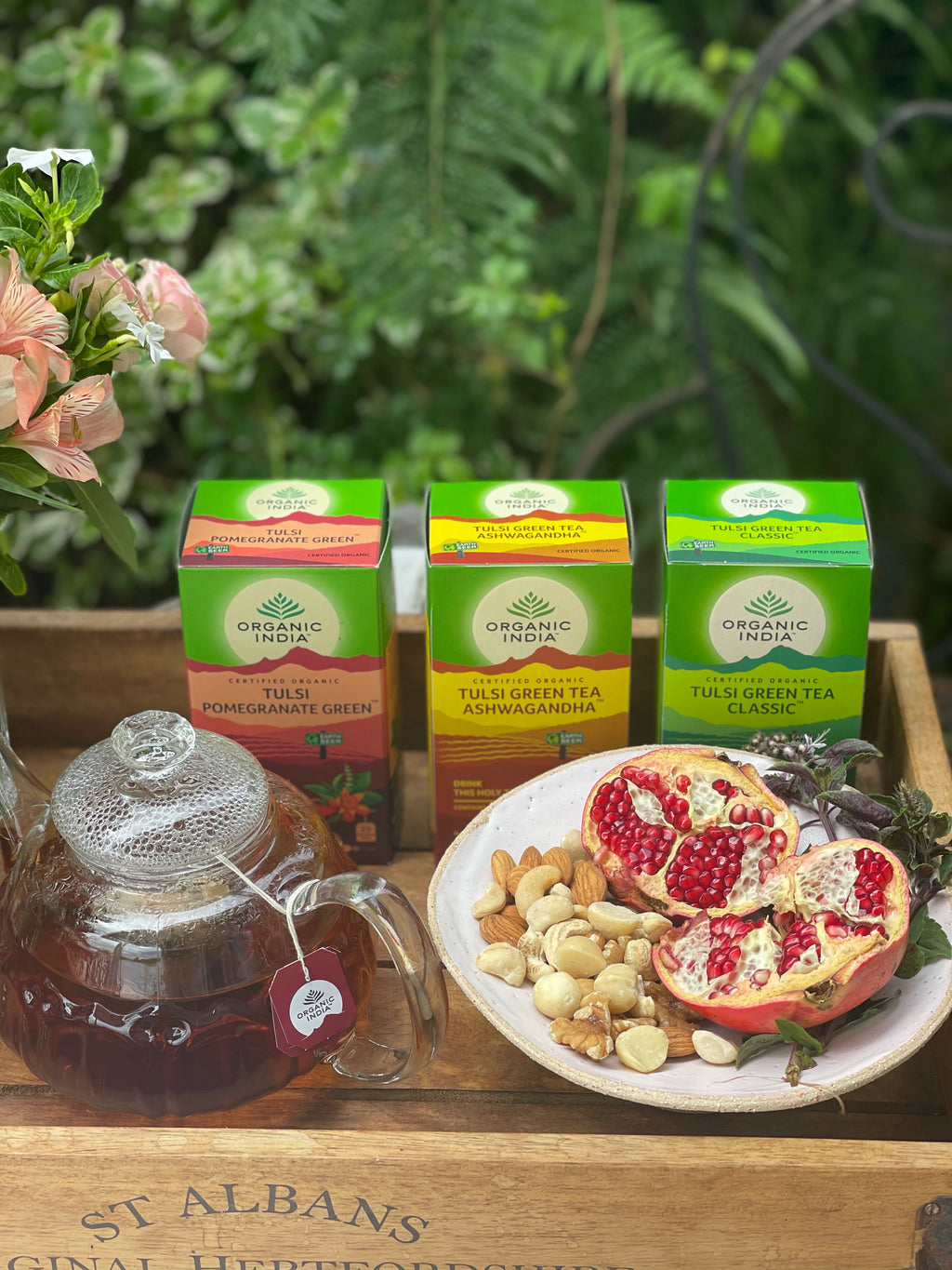 Tulsi Pomegranate Green