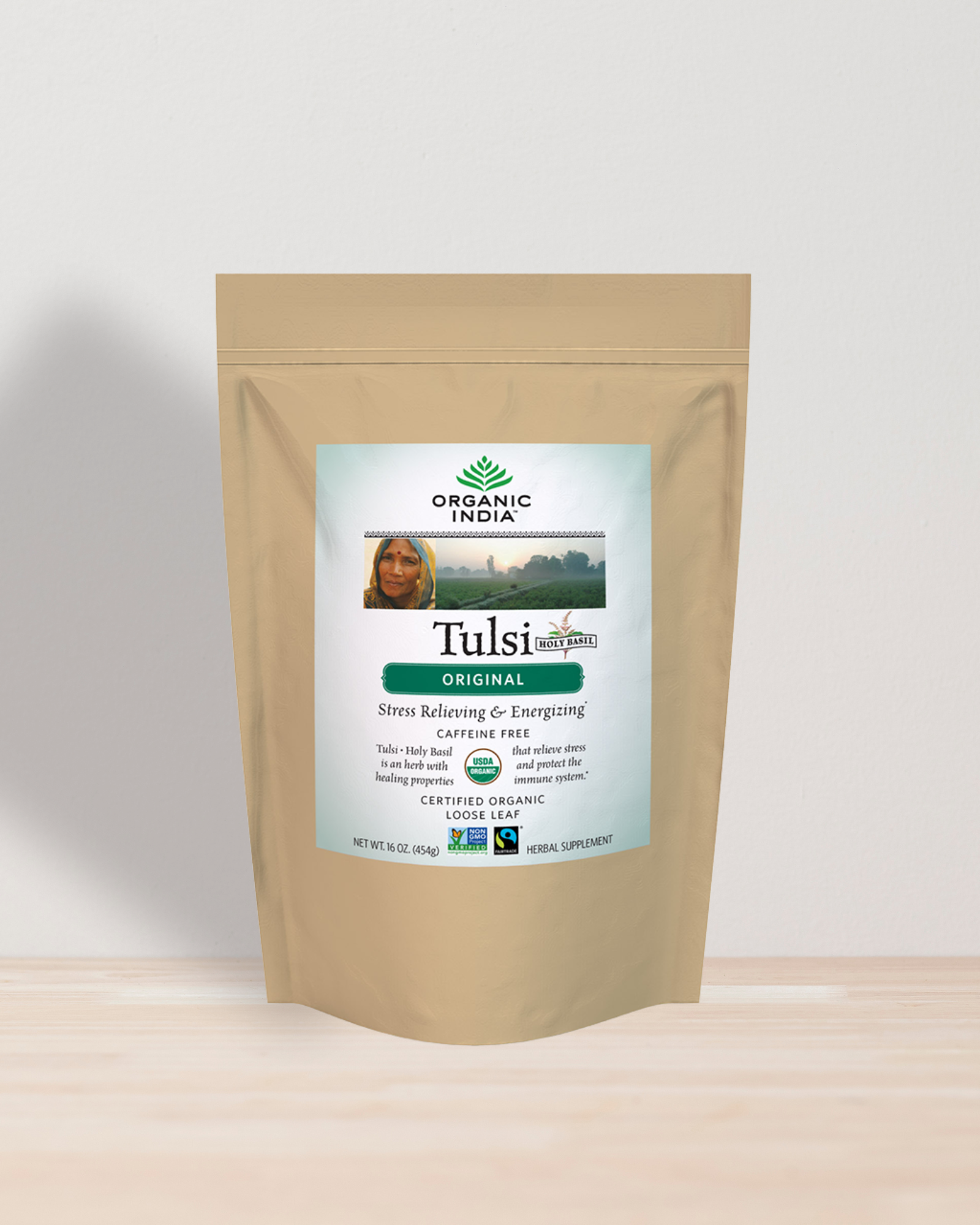Tulsi Original Tea - Bulk (454g) organicindiaau Certified Organic Herbal Teas and Supplements