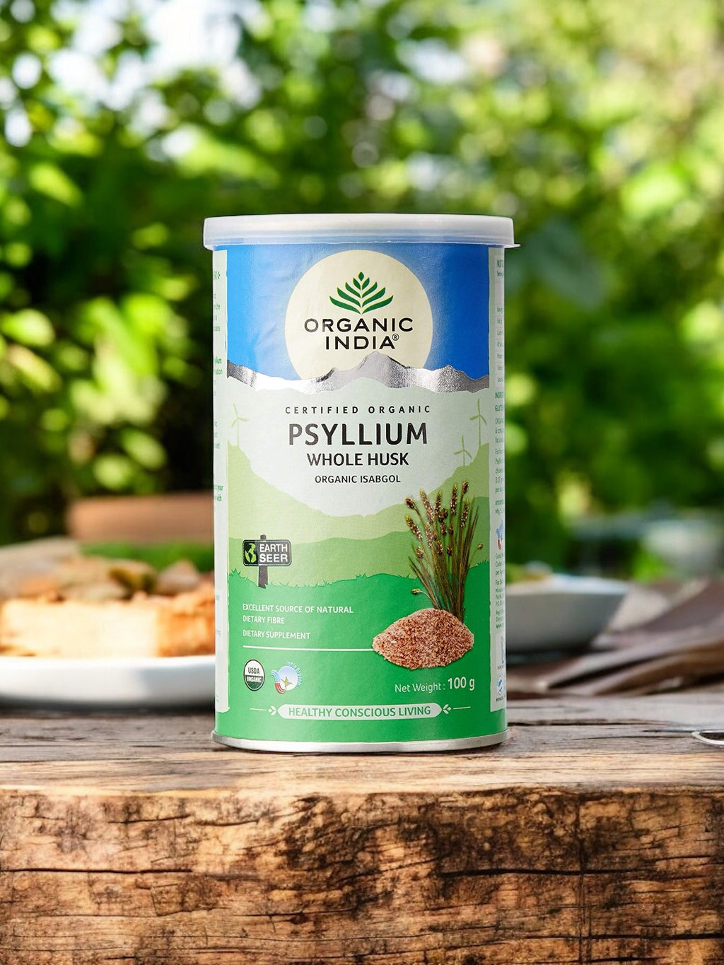 Organic Whole Husk Psyllium