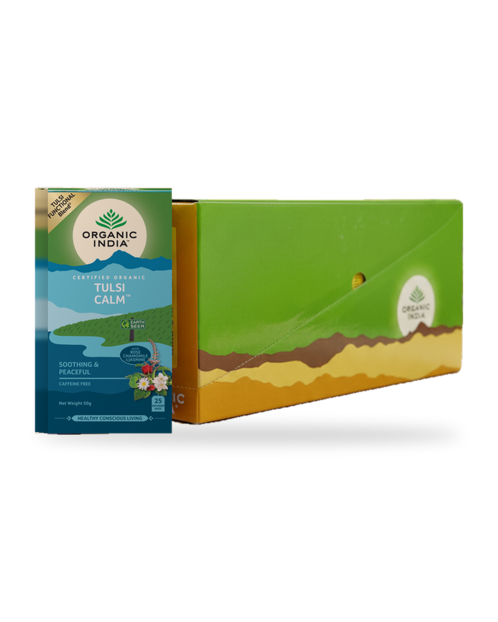 Tulsi CALM Bundle (5 Packs) on white