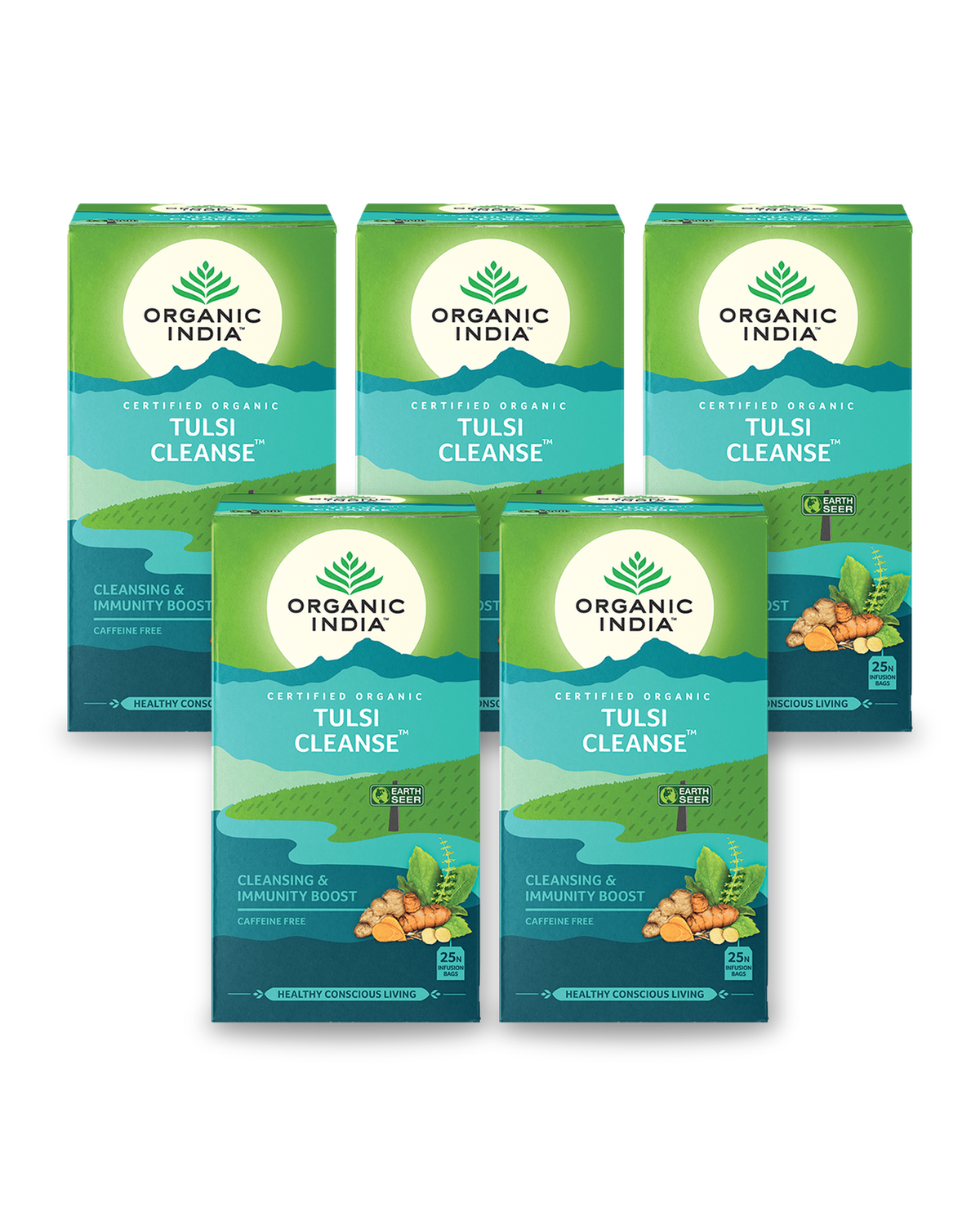 Tulsi CLEANSE Bundle (5 Packs) - 5 packs