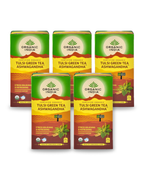 Tulsi Green Tea Ashwagandha Bundle (5 Packs) - 5 packs