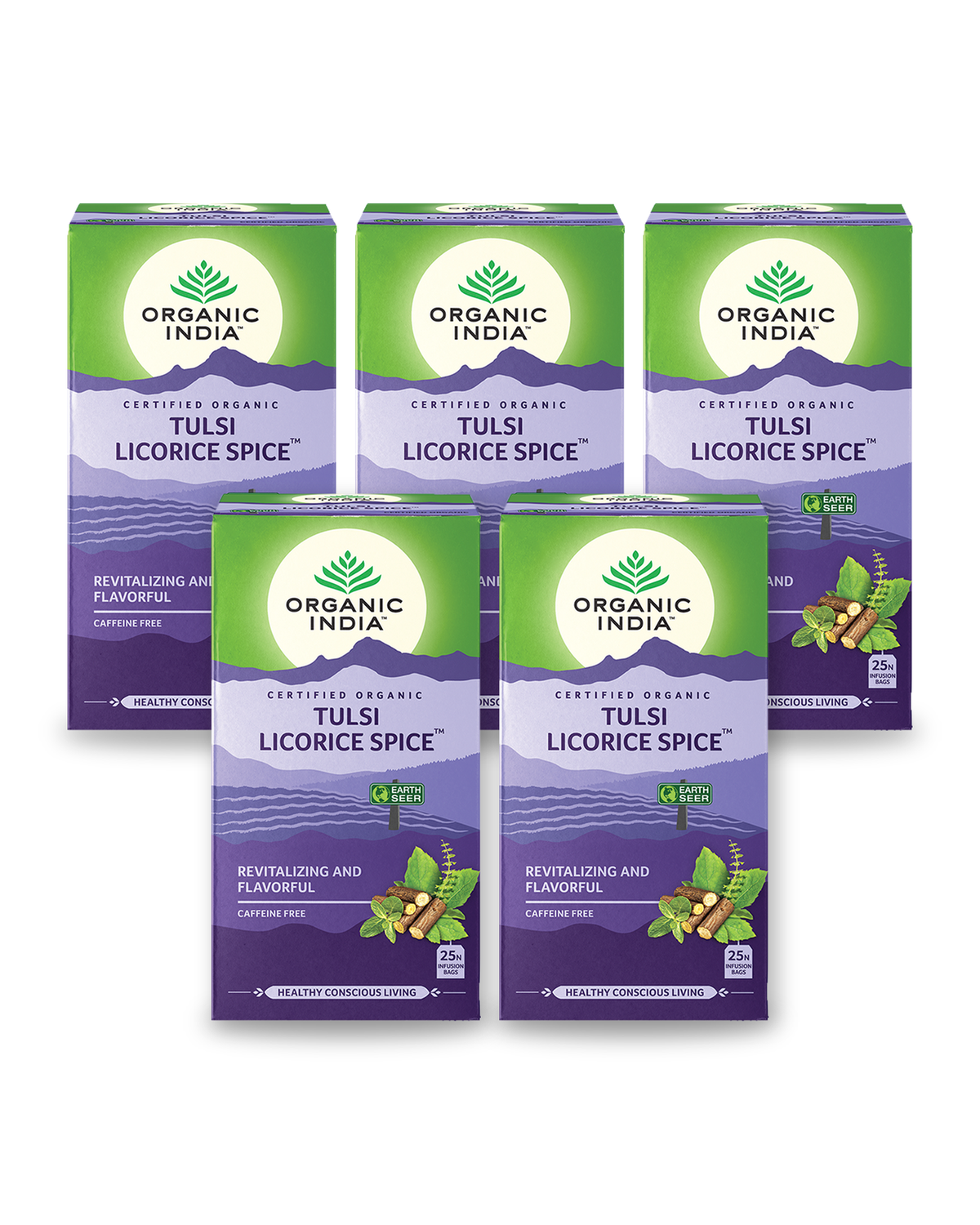 Tulsi Licorice Spice Bundle (5 Packs) - 5 packs