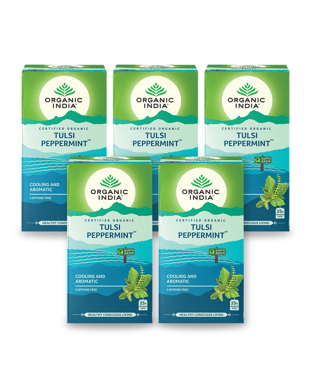 Tulsi Peppermint Bundle (5 Packs) - 5 packs