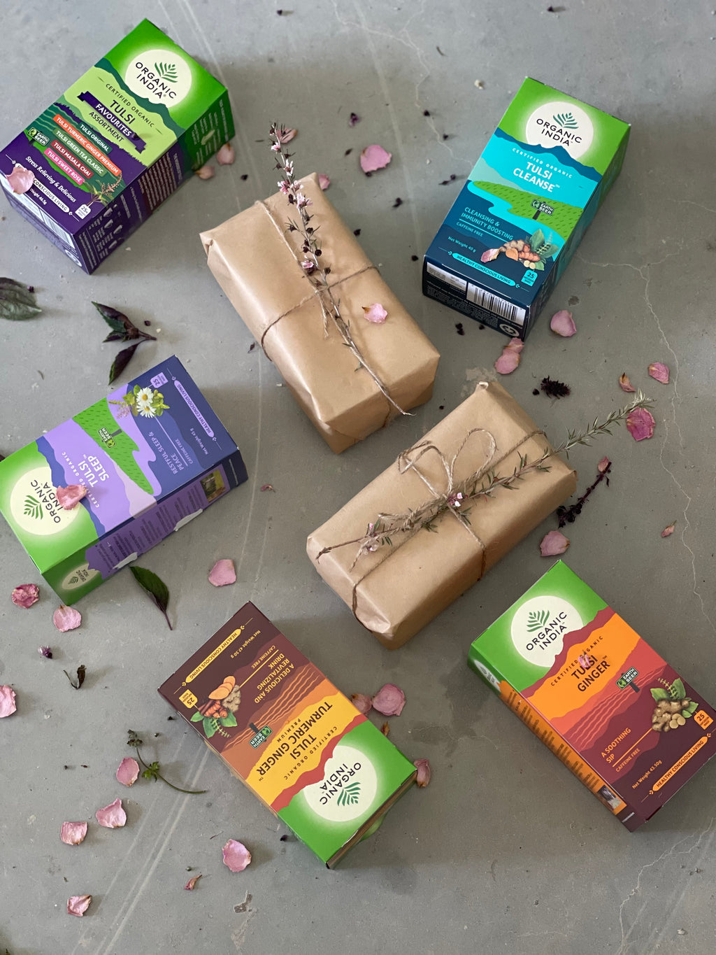Organic India Gift Card, Tulsi tea, organic tea, tulsi, herbal tea, herbal infusions, sleep tea, turmeric tea, ashwagandha, holy basil, holy basil tea, green tea, lemon ginger tea, tea for sleep, moringa, ORGANIC INDIA, ORGANIC INDIA Australia, herbal supplements