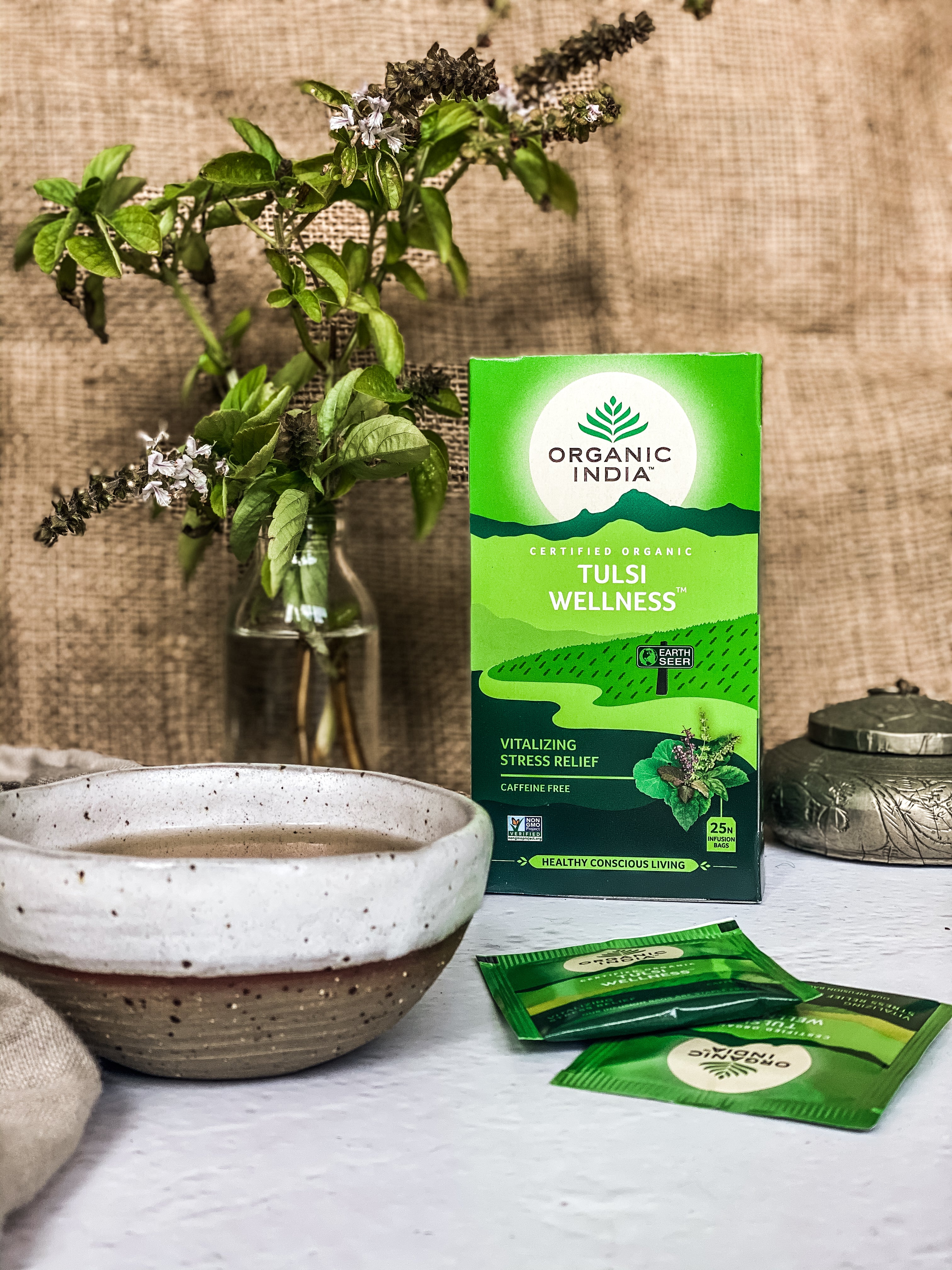 Tulsi Wellness, Tulsi tea, organic tea, tulsi, herbal tea, herbal infusions, sleep tea, turmeric tea, ashwagandha, holy basil, holy basil tea, green tea, lemon ginger tea, tea for sleep, moringa, ORGANIC INDIA, ORGANIC INDIA Australia, herbal supplements